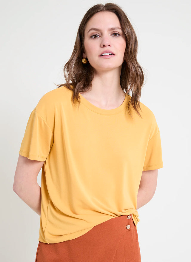 Naf Naf T-shirt Solena Curry