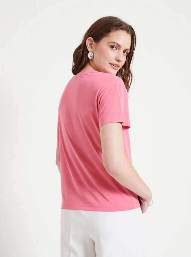 Naf Naf T-shirt Solena Flamingo