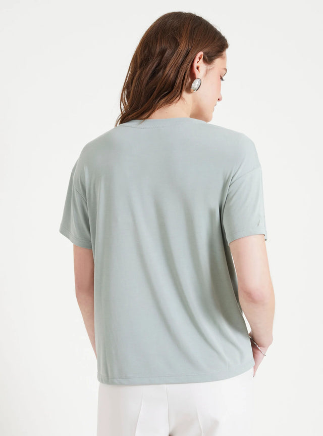 Naf Naf T-shirt Solena Light Kaki