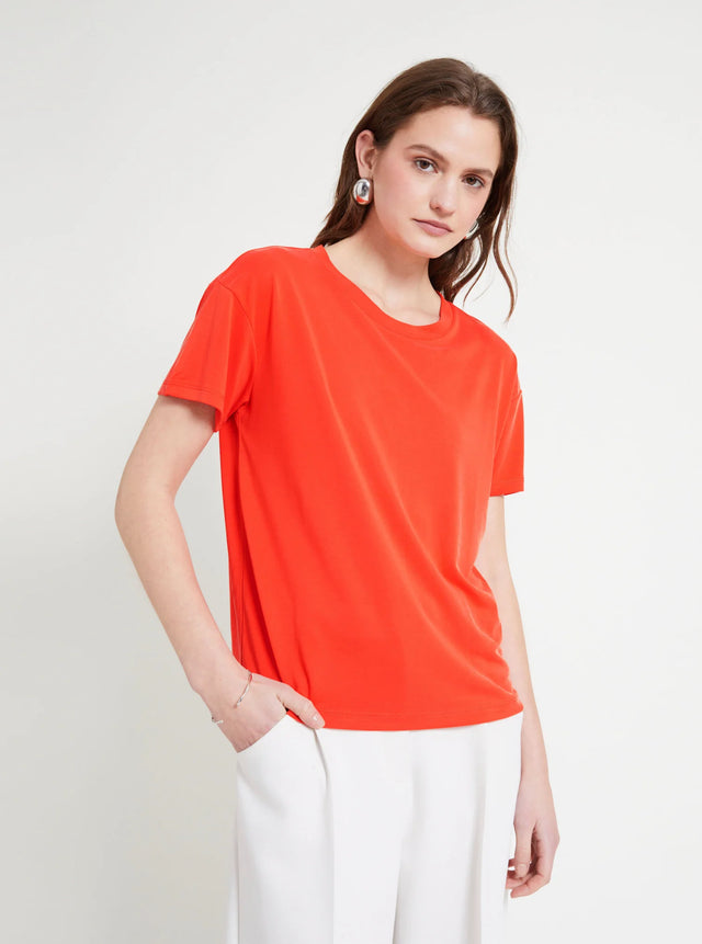 Naf Naf T-shirt Solena Poppy Red