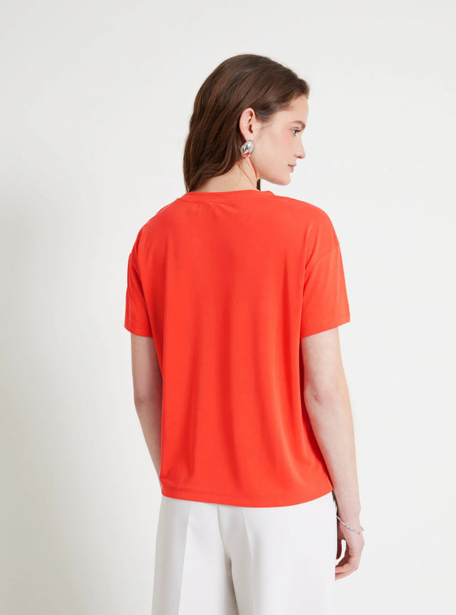 Naf Naf T-shirt Solena Poppy Red