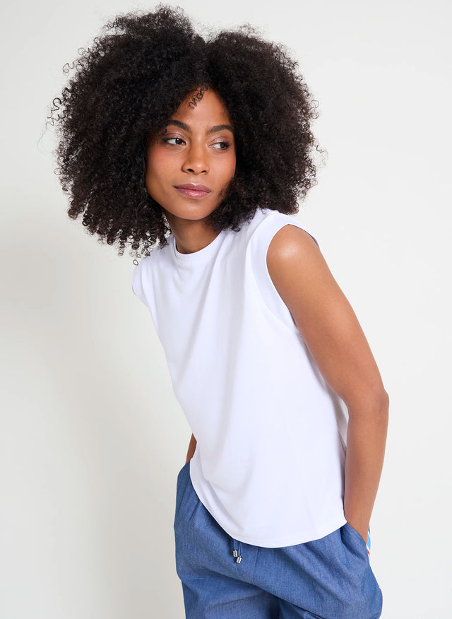 Naf Naf T-shirt Taline Blanc