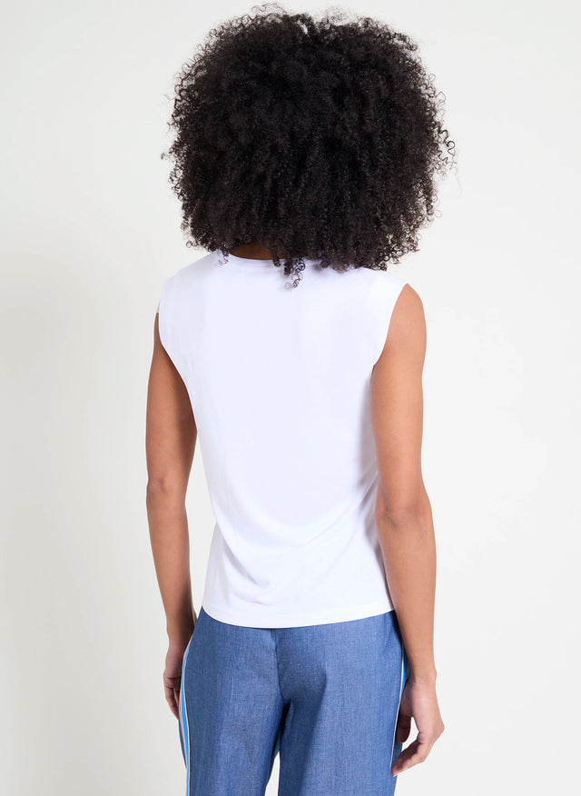 Naf Naf T-shirt Taline Blanc