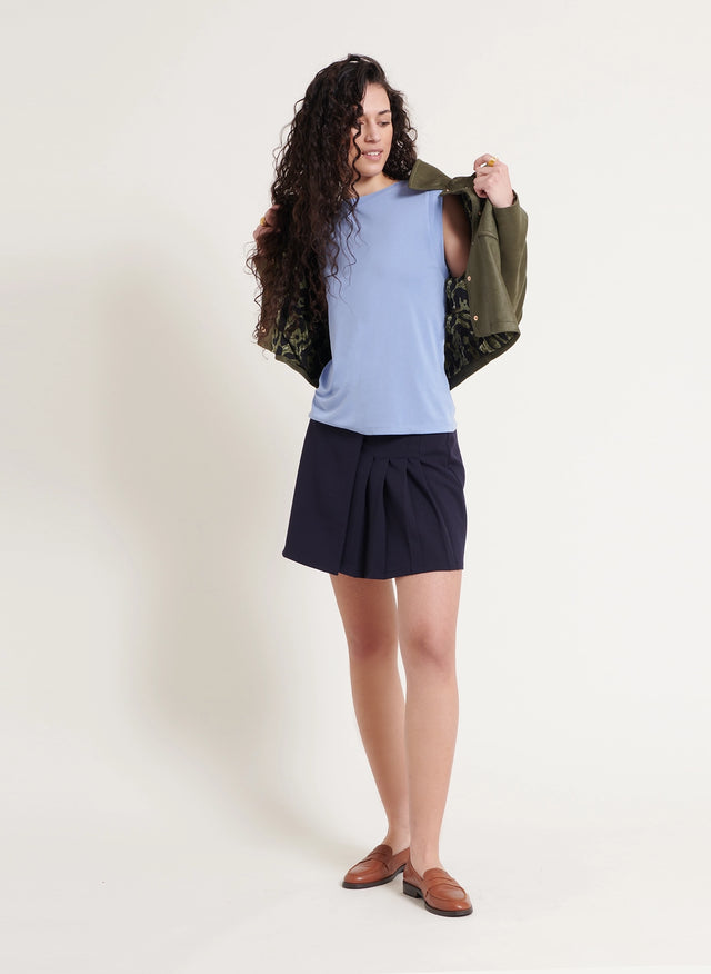 Naf Naf T-shirt Taline Chambray