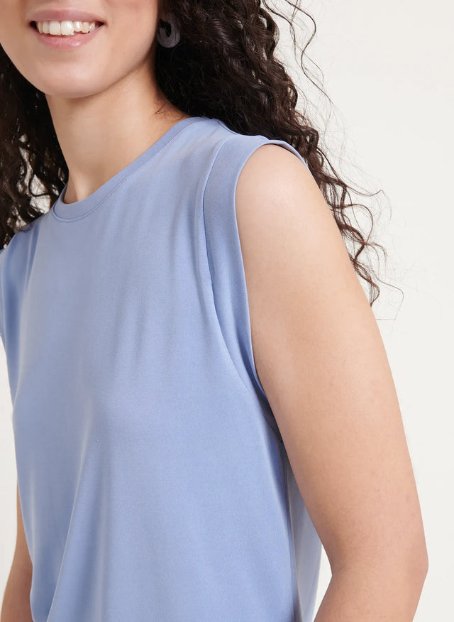 Naf Naf T-shirt Taline Chambray