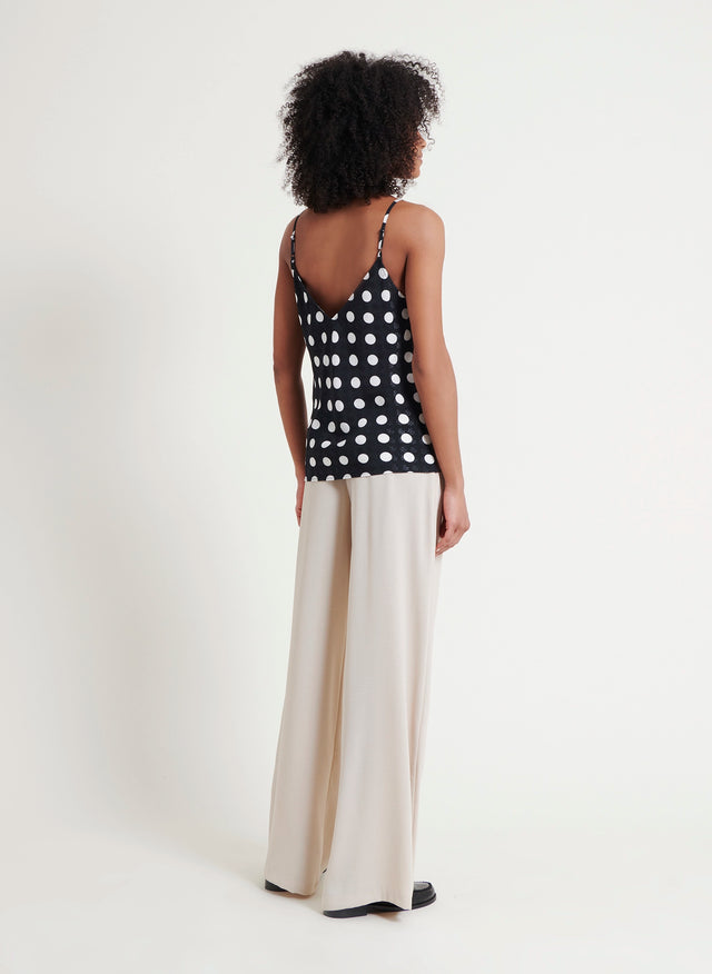 Naf Naf Top Jolia Noir/Blanc