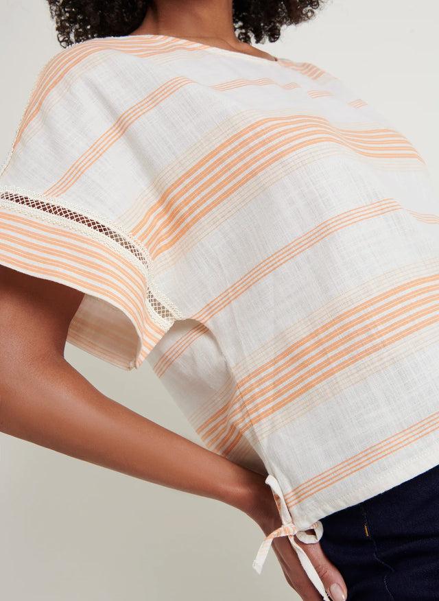 Naf Naf Top Loppy Ecru