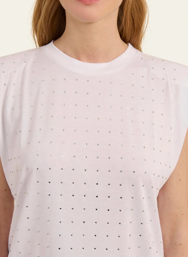 Naf Naf Top Parla White