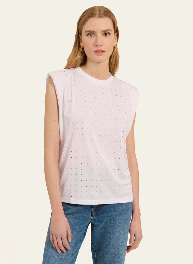 naf naf Top Parla White