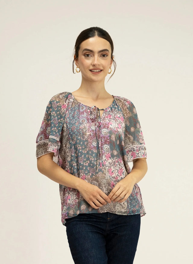 naf naf Top Patchou Imprime