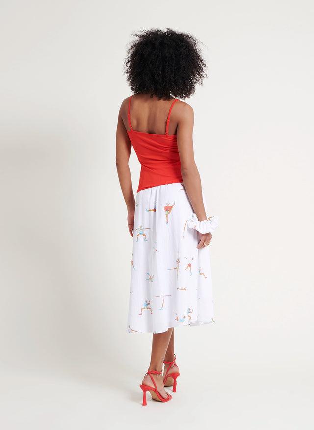 Naf Naf Top Patrizia Rouge