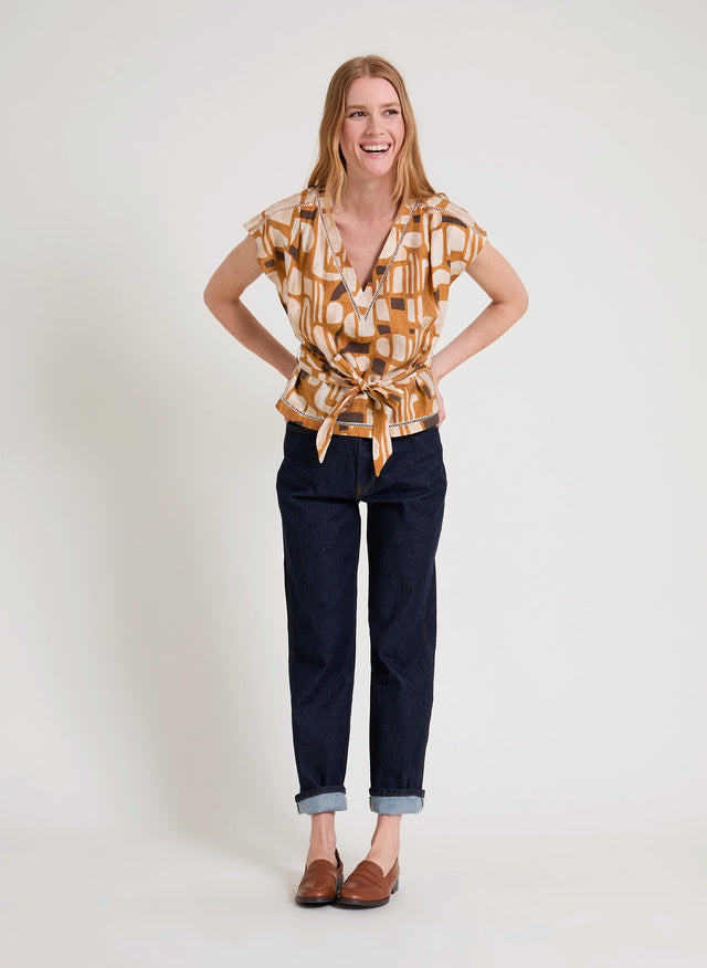 Naf Naf Top Sophie Print Sophie