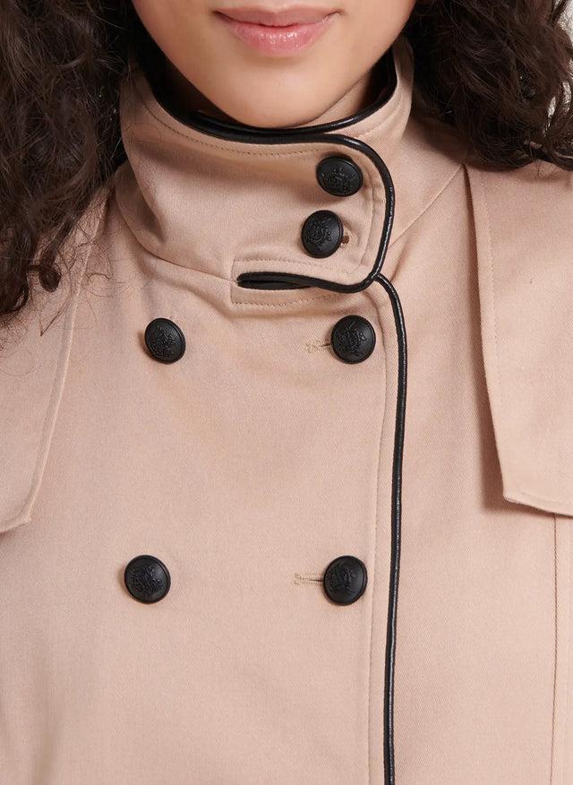 Naf Naf Trench Bebecca Sable