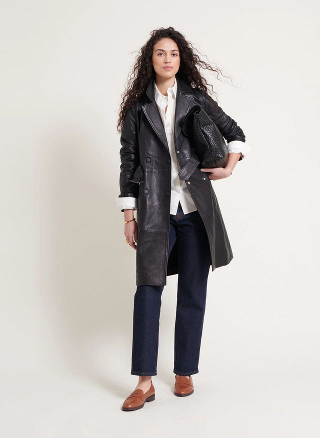 naf naf Trench Danielle Noir