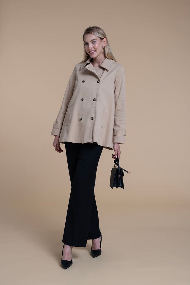 Naf Naf Trench Denis Beige