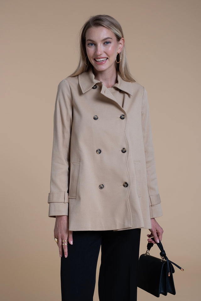 naf naf Trench Denis Beige