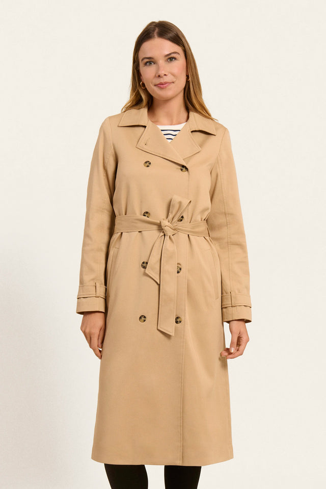 Naf Naf Trench Denver Beige