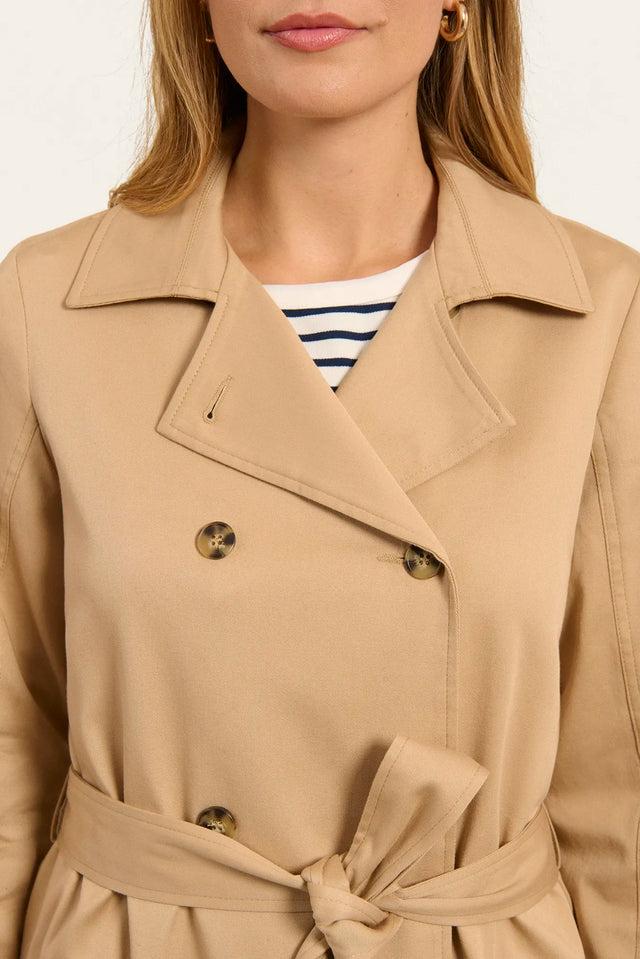 Naf Naf Trench Denver Beige
