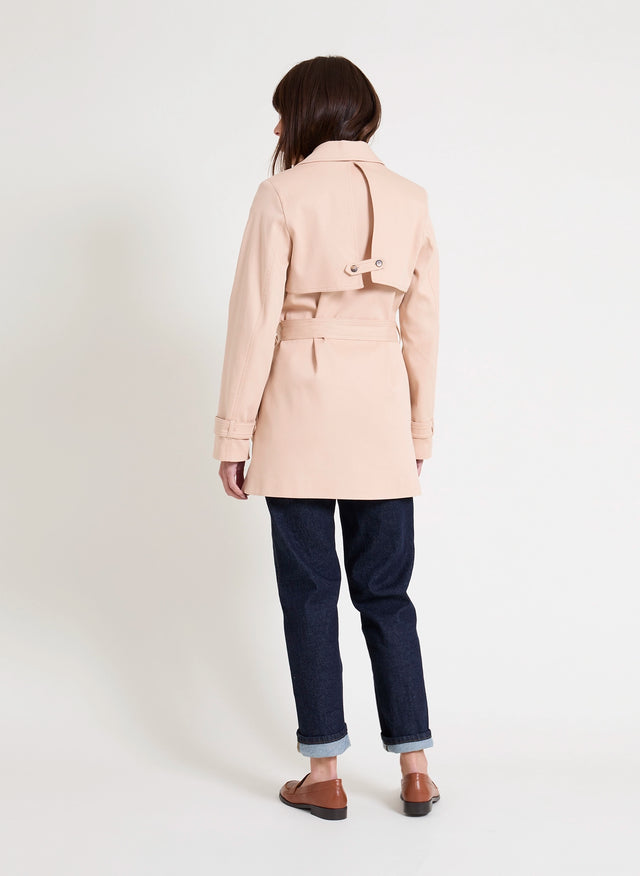 Naf Naf Trench Duncan Beige