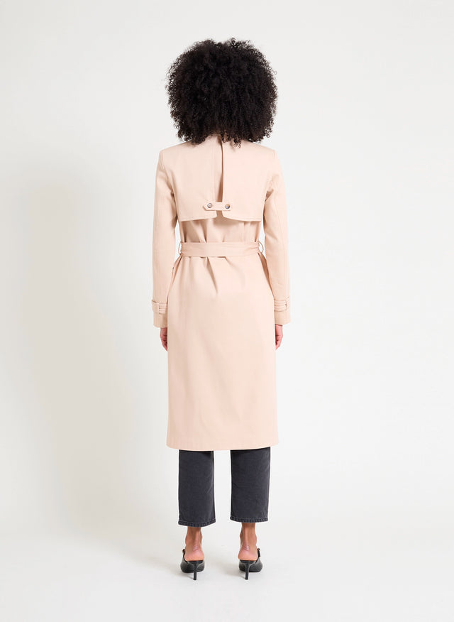 Naf Naf Trench Duncan Beige