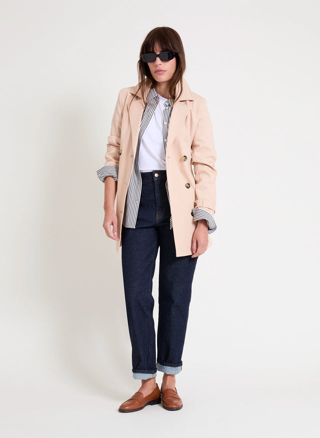 naf naf Trench Duncan Beige