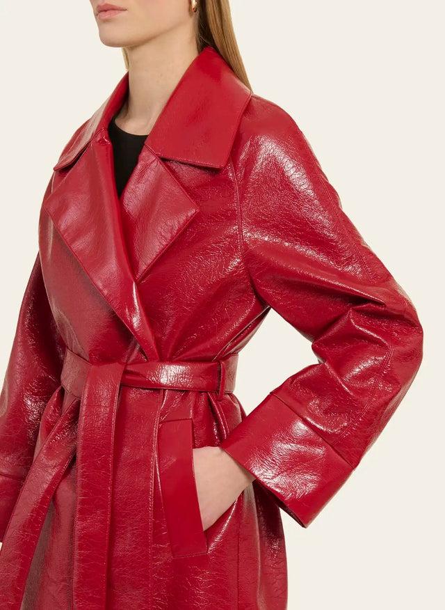 Naf Naf Trench Juno Rouge