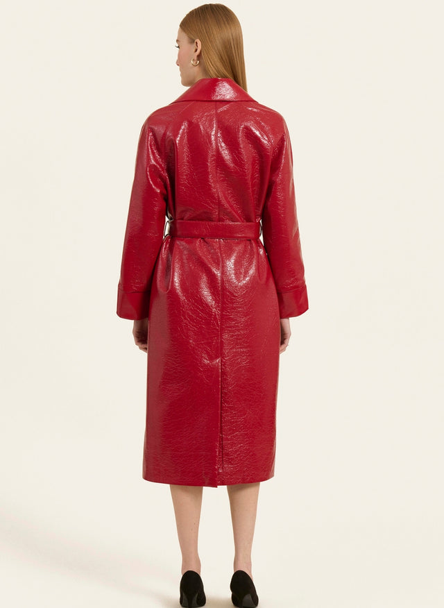 Naf Naf Trench Juno Rouge