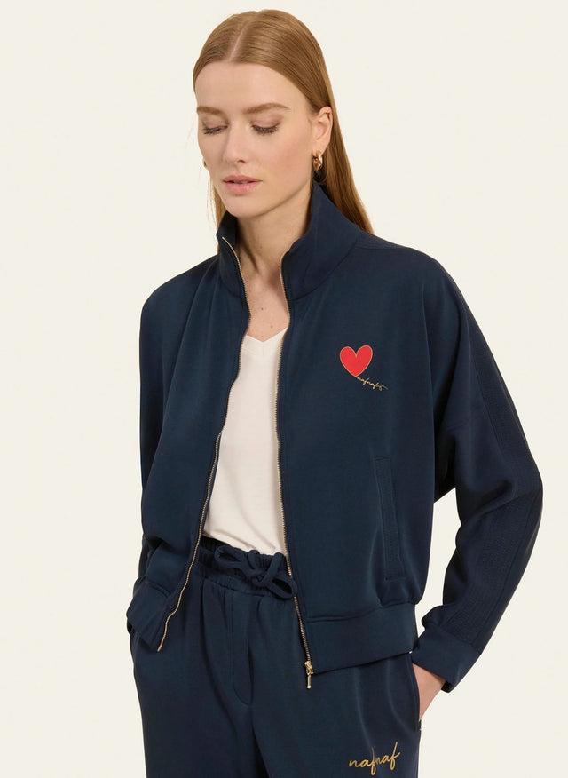 Naf Naf Veste Ulyse Bleu Marine