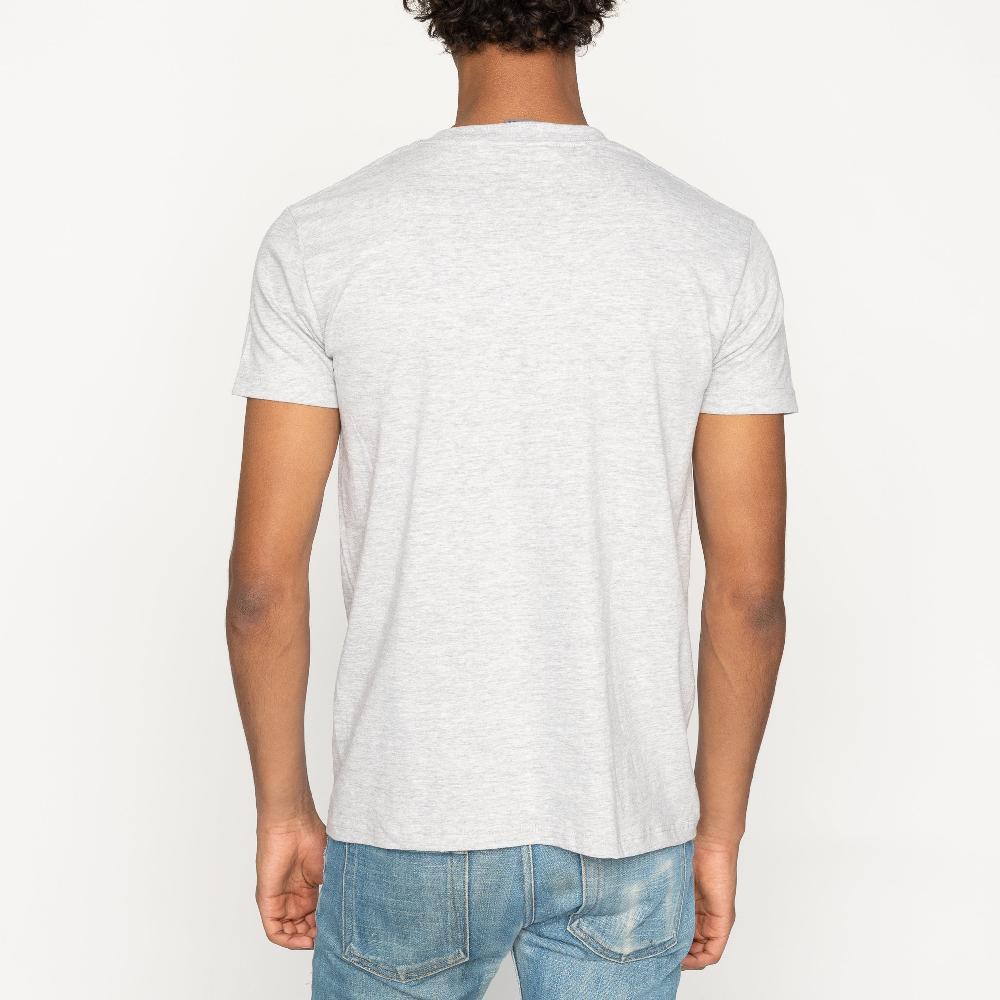 Naked & Famous Denim Heather Grey Circular Knit T-shirt