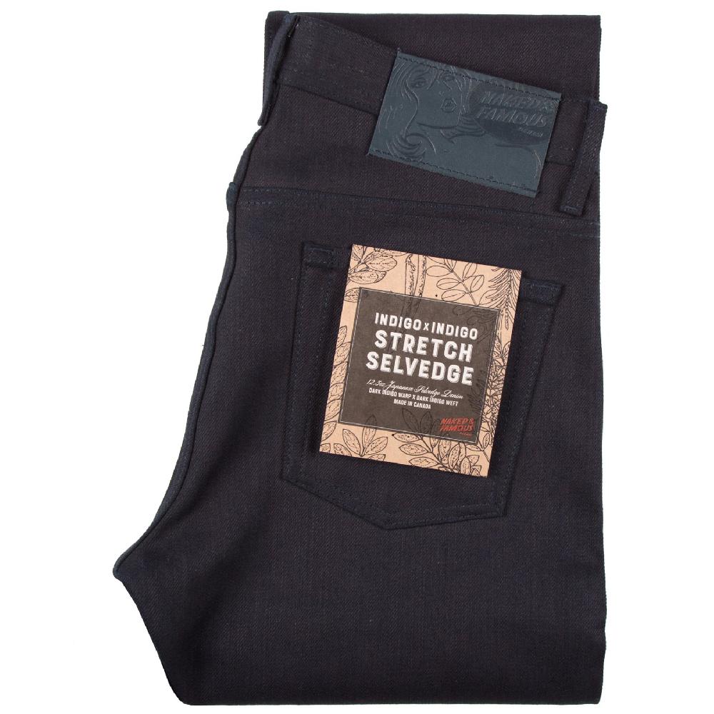 naked & famous denim Indigo x Indigo Stretch Selvedge
