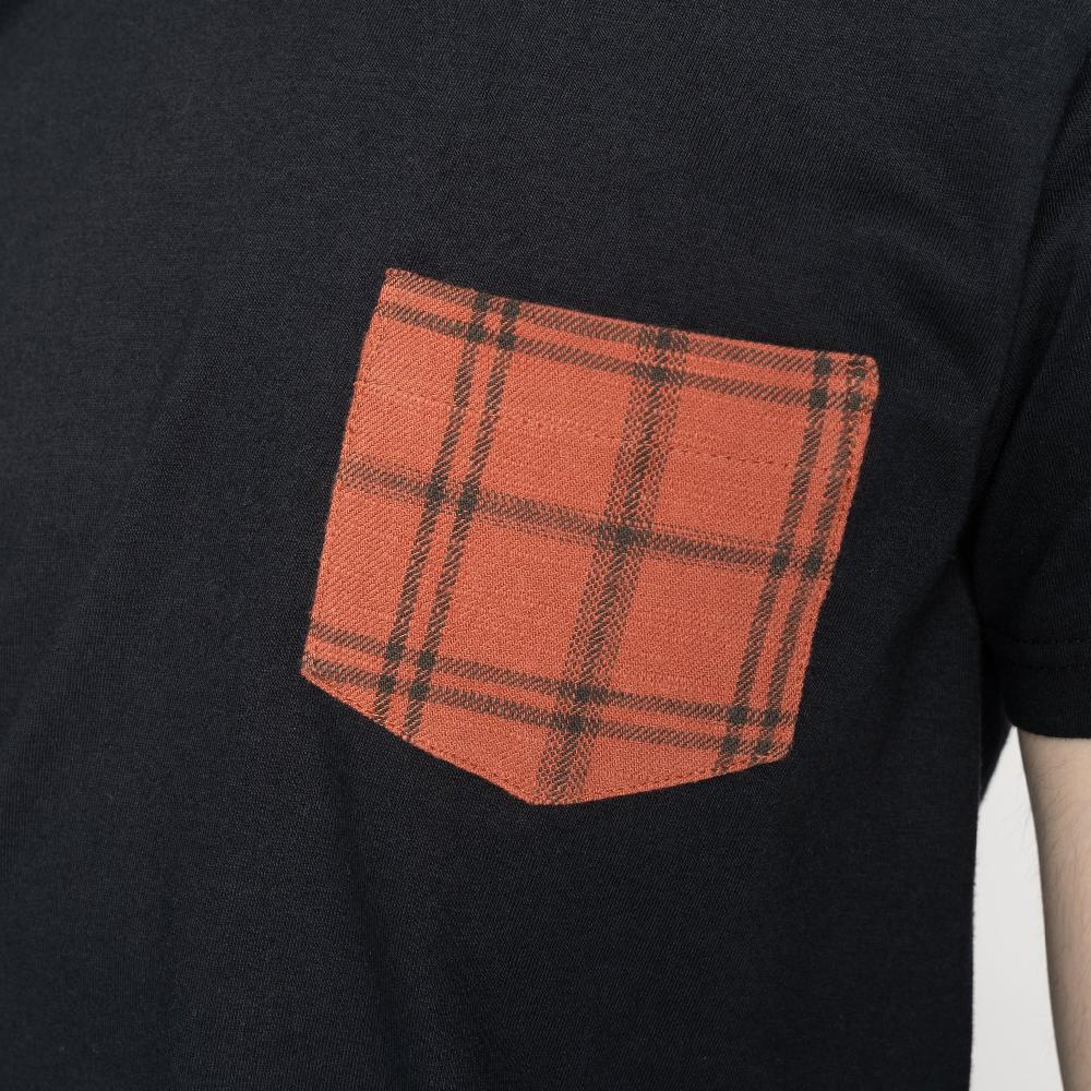 Naked & Famous Denim Black Circular Knit T-shirt