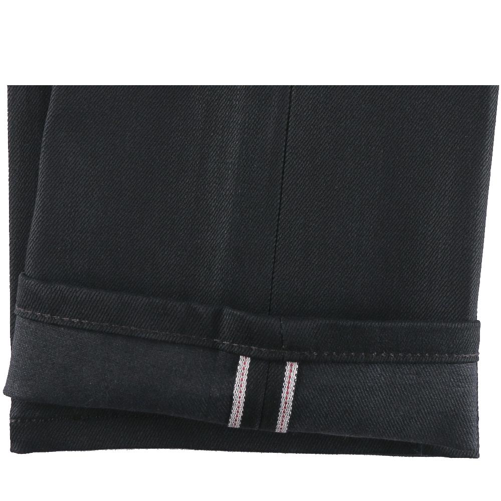 Naked & Famous Denim Black Cobra Stretch Selvedge