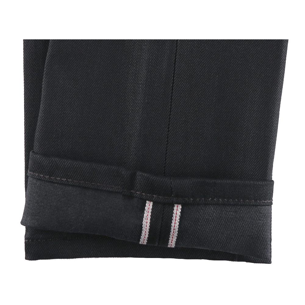 Naked & Famous Denim Black Cobra Stretch Selvedge