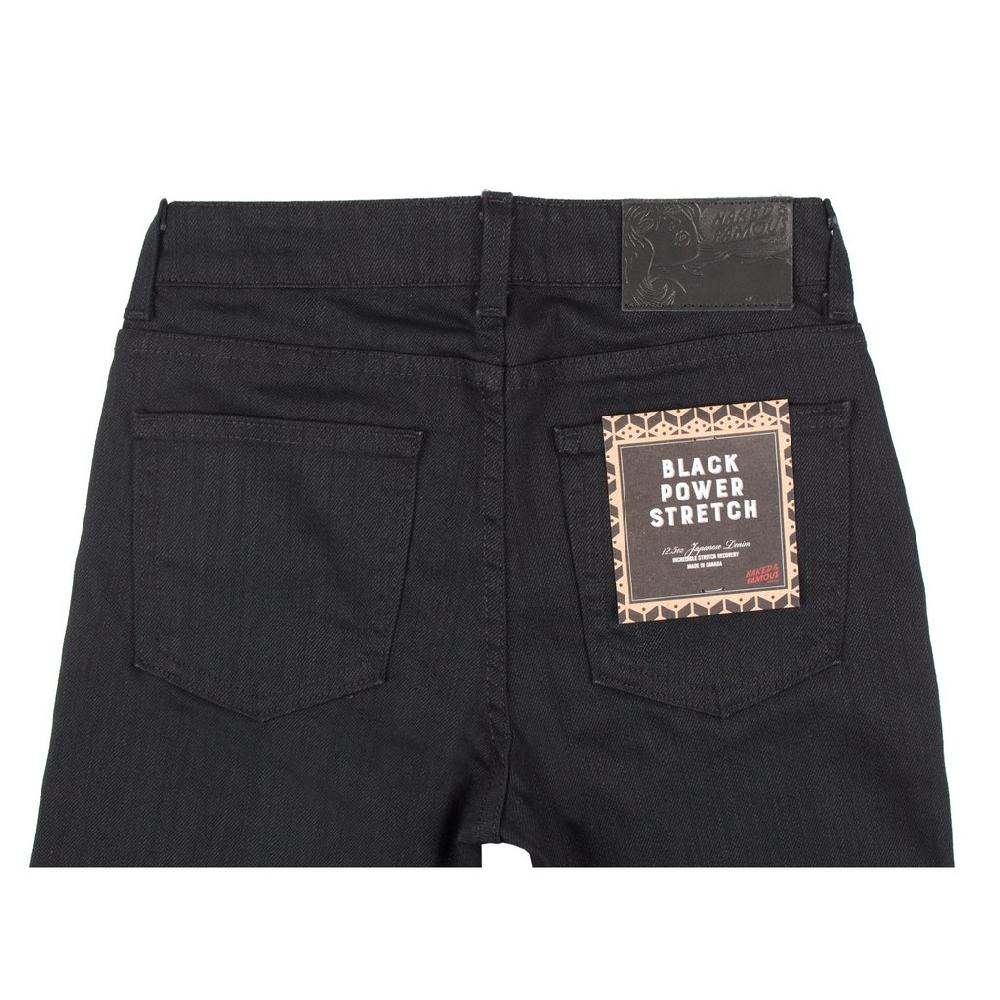 Naked & Famous Denim Black Power-Stretch