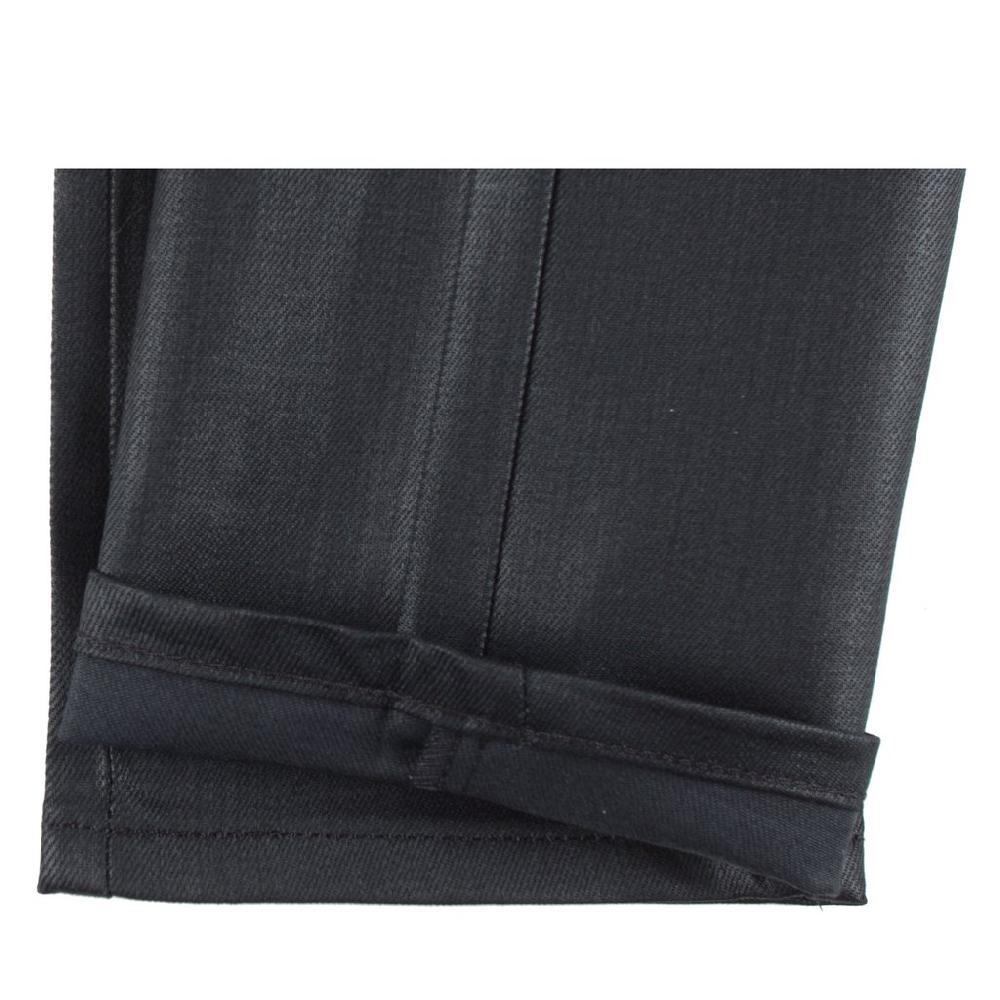 Naked & Famous Denim Black Waxed Stretch