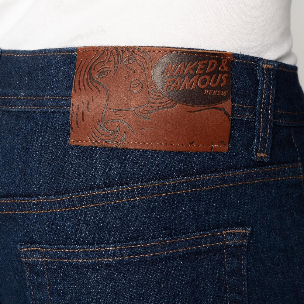 Naked & Famous Denim Blue Comfort Stretch Selvedge