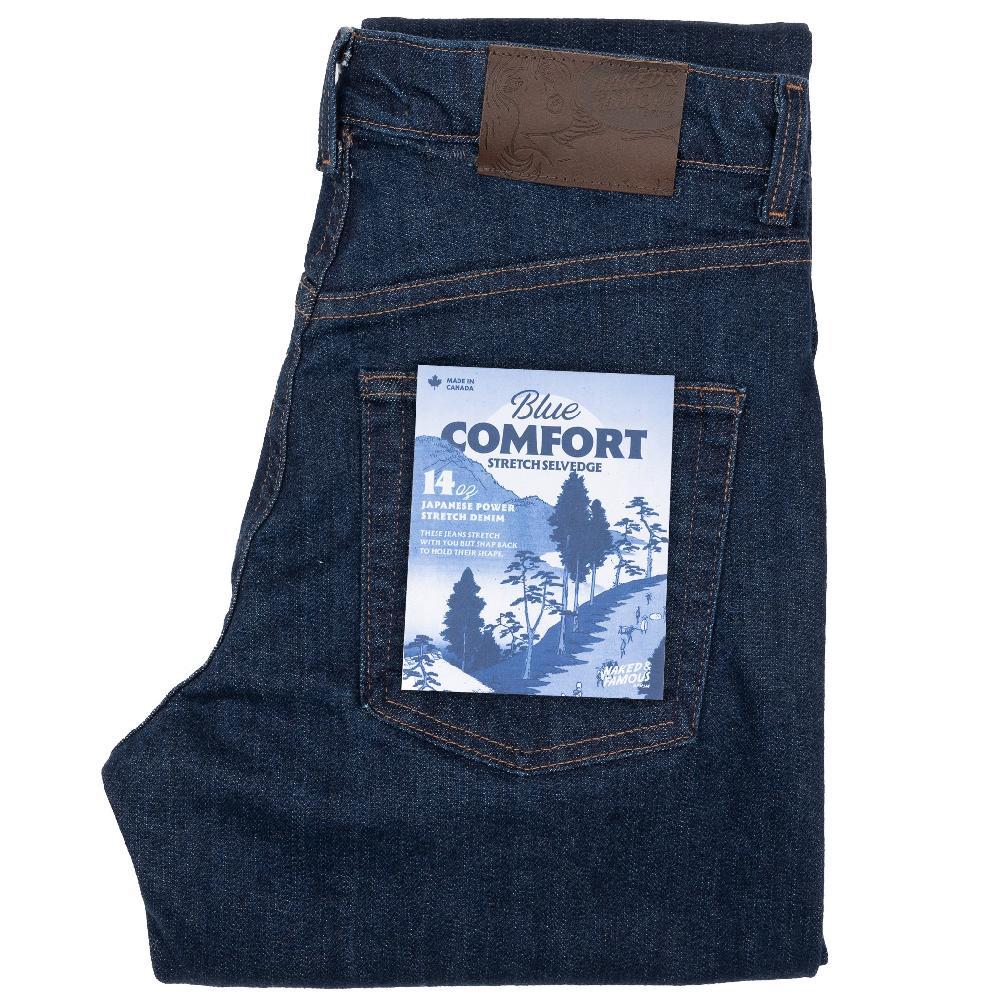 naked & famous denim Blue Comfort Stretch Selvedge