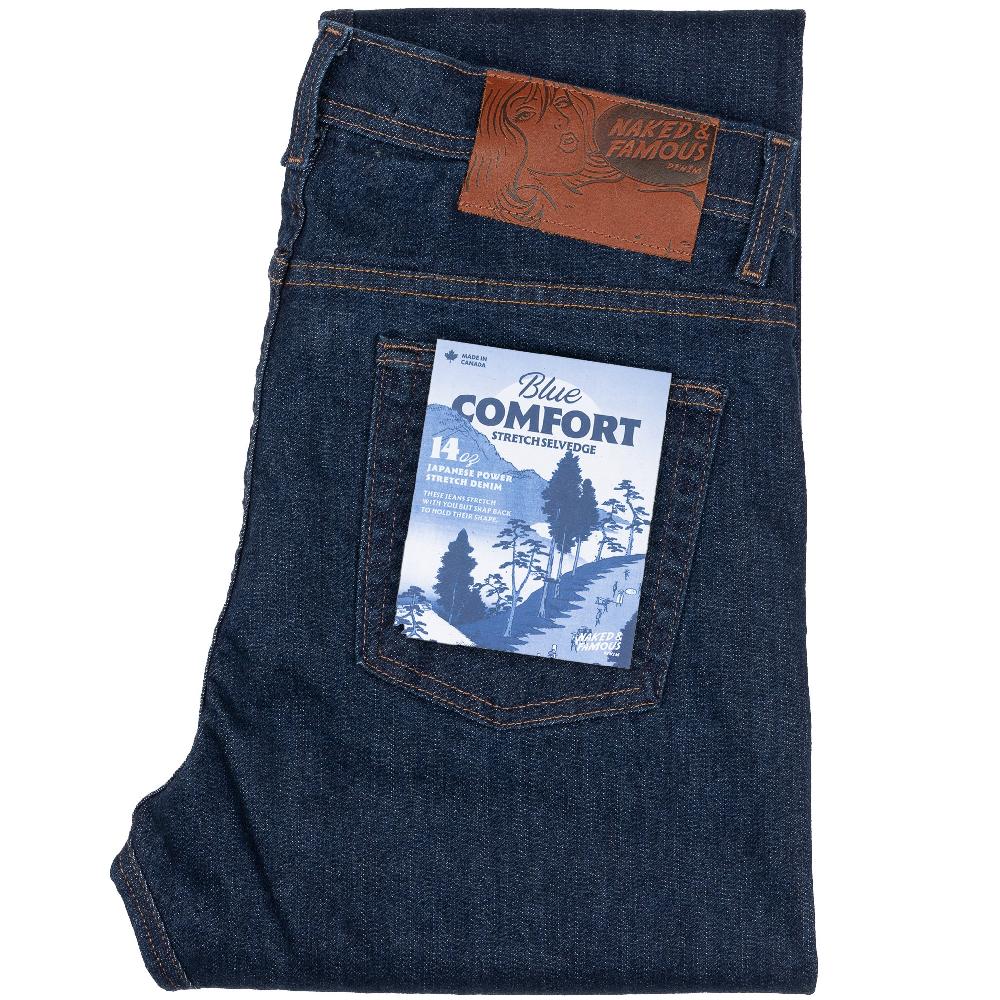 naked & famous denim Blue Comfort Stretch Selvedge