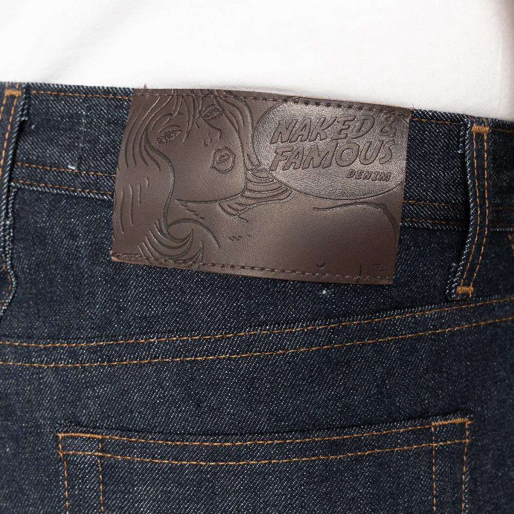 Naked & Famous Denim Blue Wave Selvedge