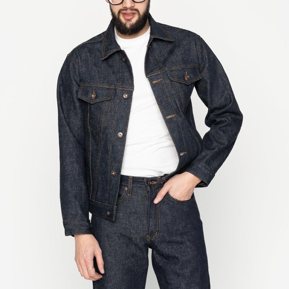 Naked & Famous Denim Blue Wave Selvedge