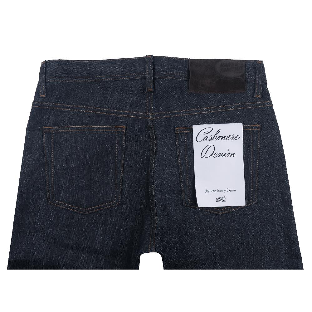 Naked & Famous Denim Cashmere Blend Stretch Denim