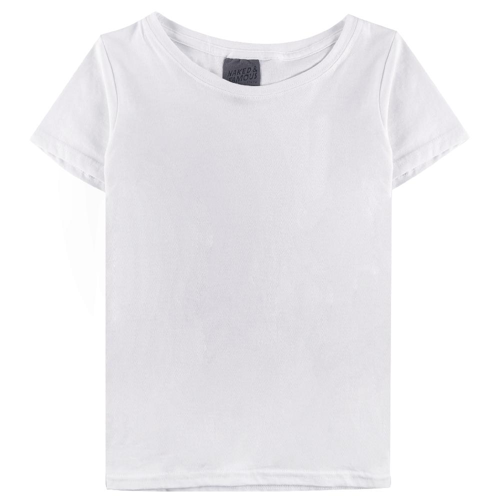Naked & Famous Denim Circular Knit T-shirt