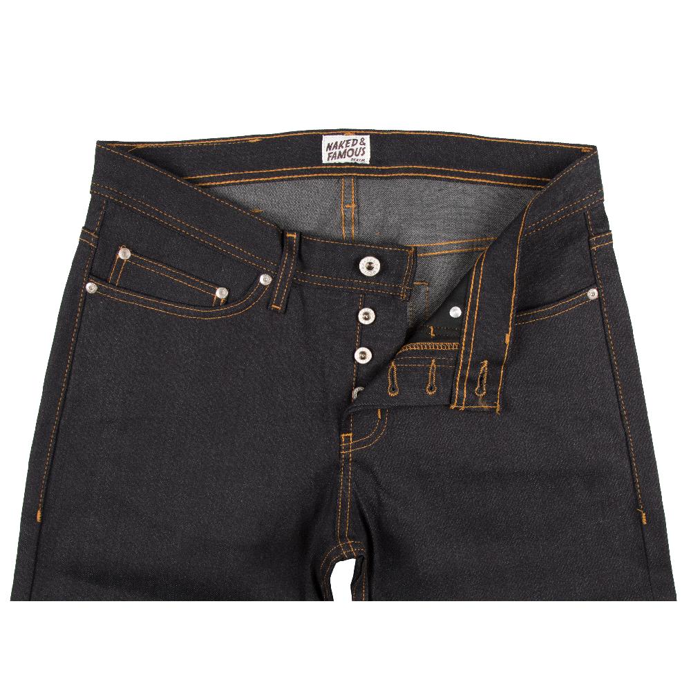 Naked & Famous Denim Deep Indigo Stretch Selvedge