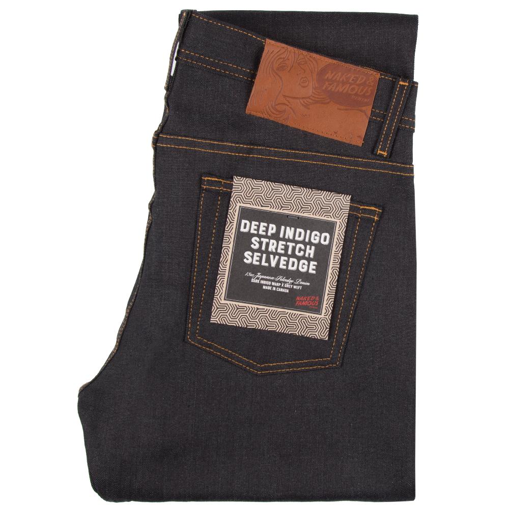 naked & famous denim Deep Indigo Stretch Selvedge