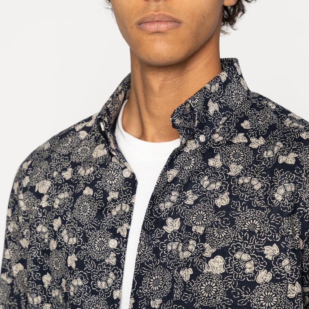 Naked & Famous Denim Kimono Floral