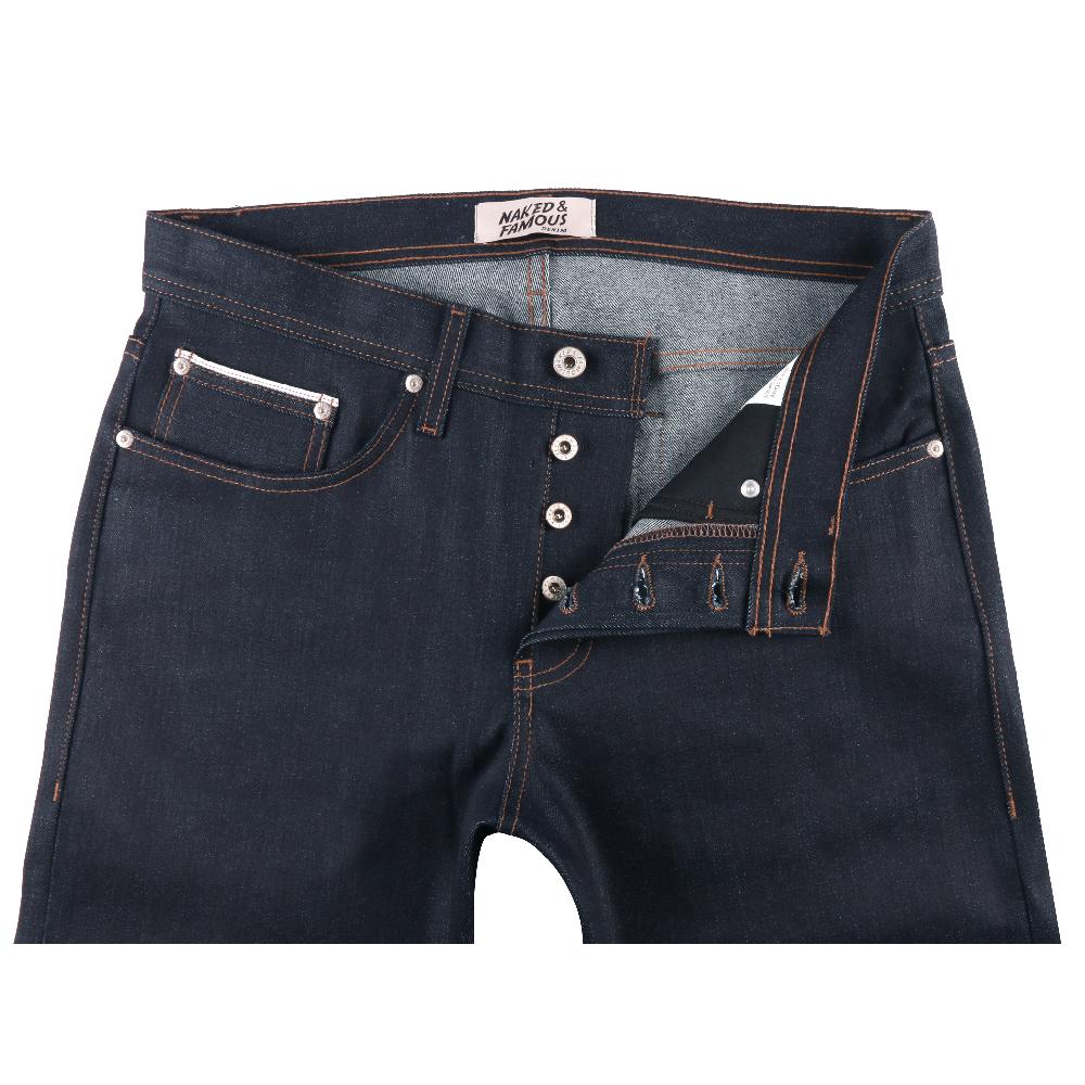 Naked & Famous Denim Night Shade Stretch Selvedge