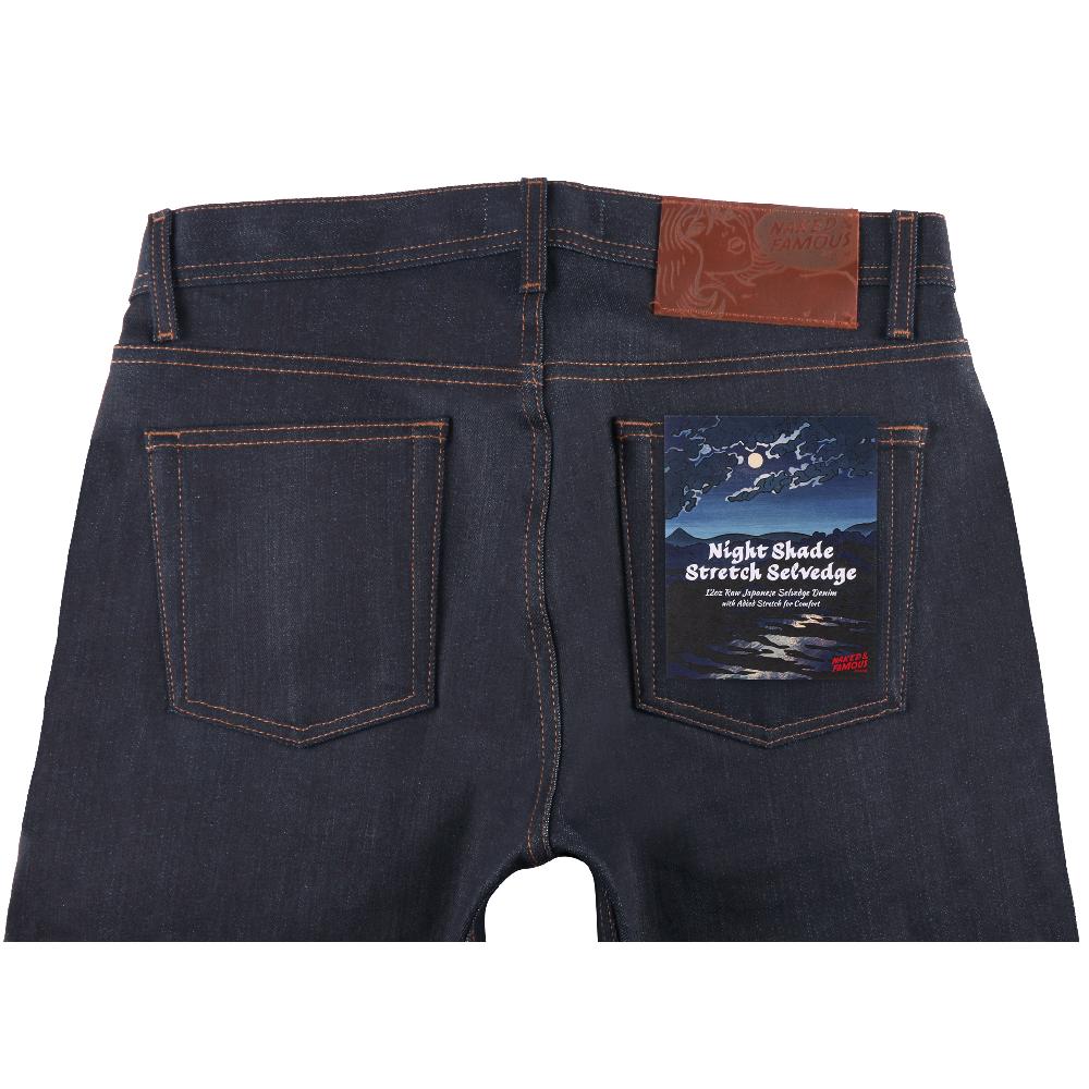 Naked & Famous Denim Night Shade Stretch Selvedge