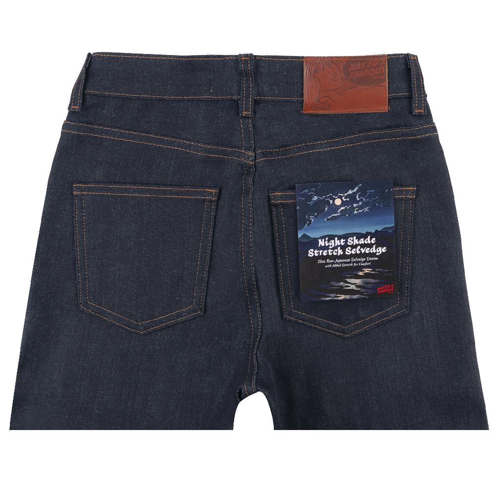 Naked & Famous Denim Night Shade Stretch Selvedge