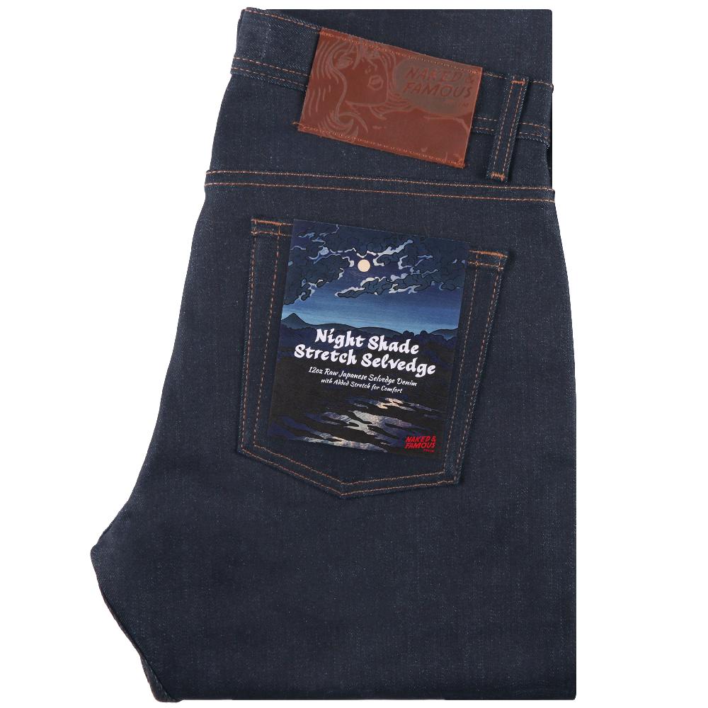 naked & famous denim Night Shade Stretch Selvedge