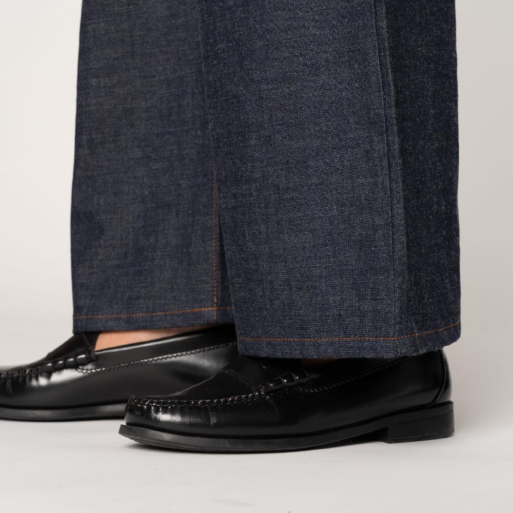 Naked & Famous Denim Slub Nep Rinsed Denim
